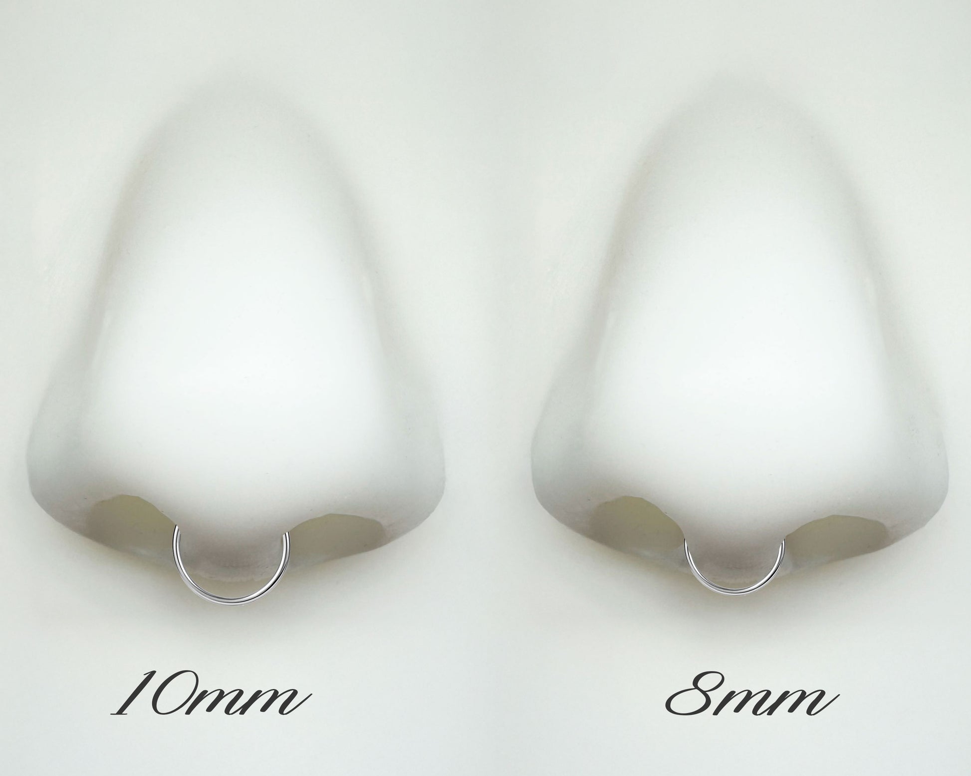 Septum - Bat Clicker (16g) (Stainless Steel) - Wolf Moon