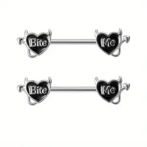 Nipple - Bite Me / Surgical Steel / 14g
