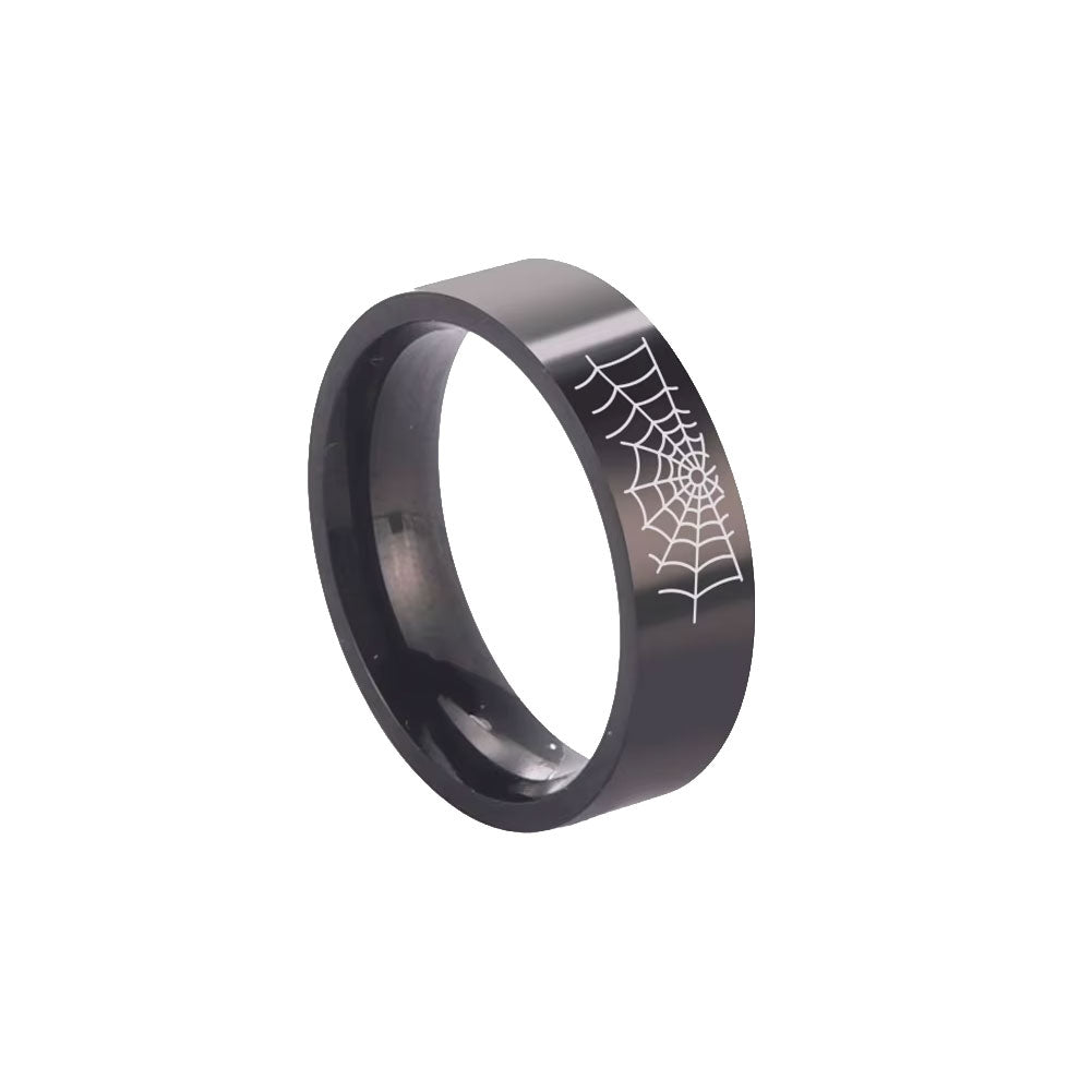 Ring - Spiderweb Ring (Stainless Steel)