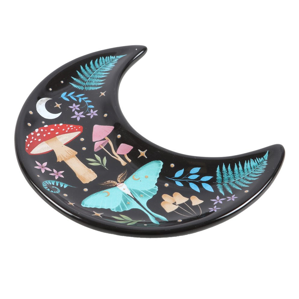 Trinket Dish - Mushroom Crescent Moon