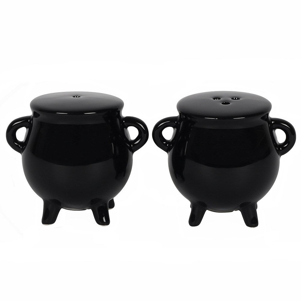 Salt & Pepper Shaker - Cauldron - Wolf Moon