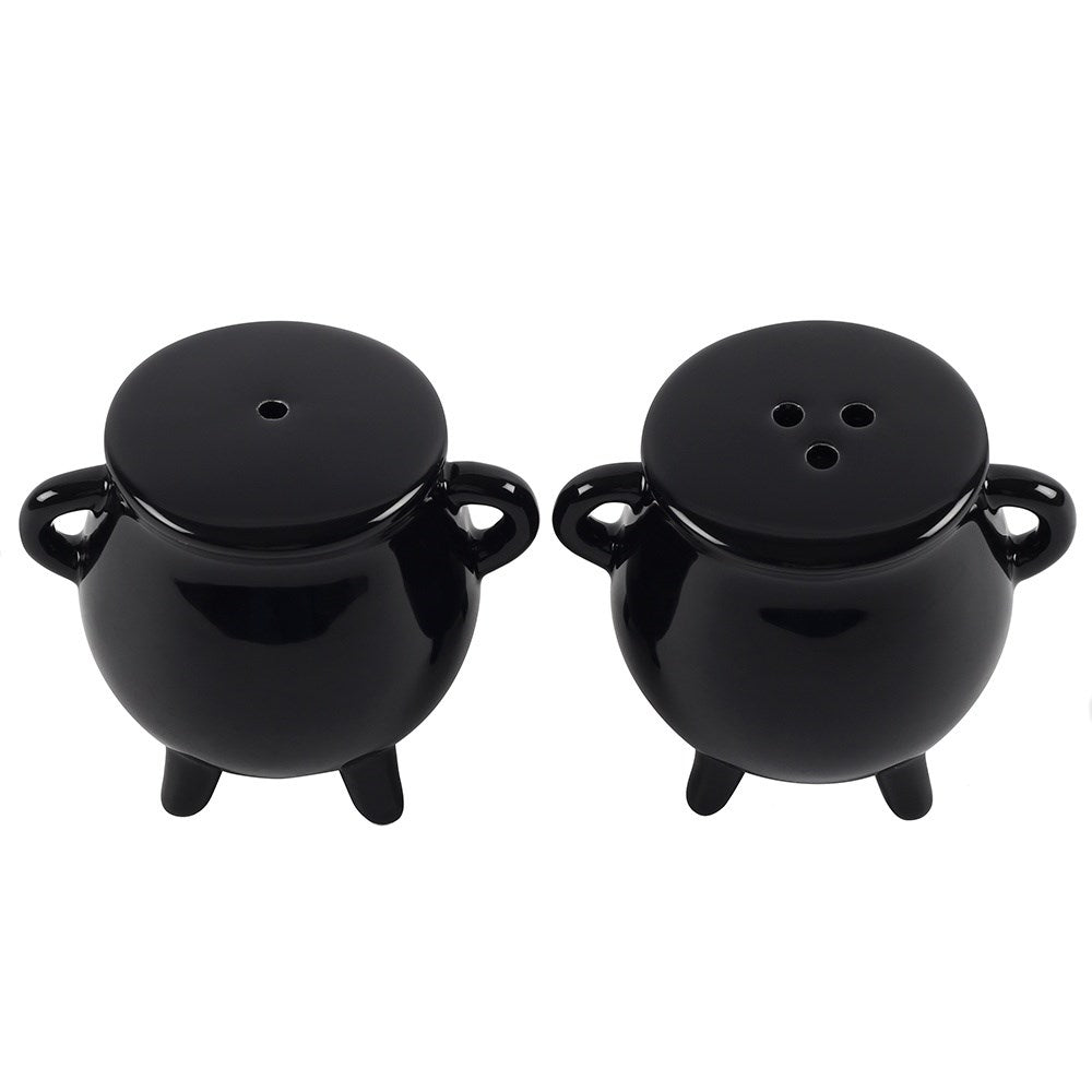 Salt & Pepper Shaker - Cauldron - Wolf Moon