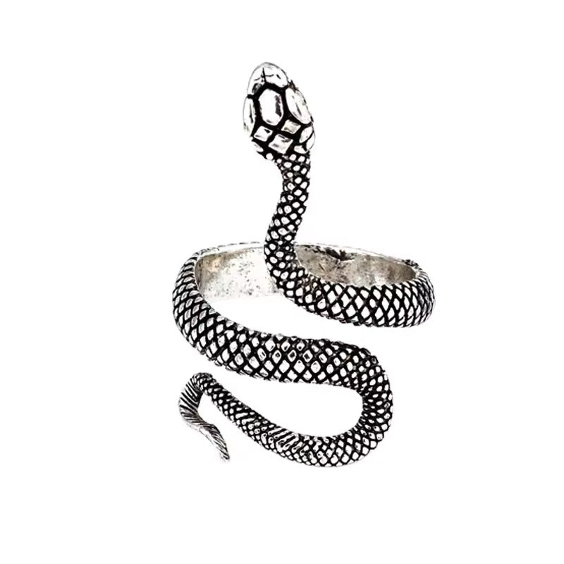 Ring - Snake (Brass) (Adjustable) - Wolf Moon