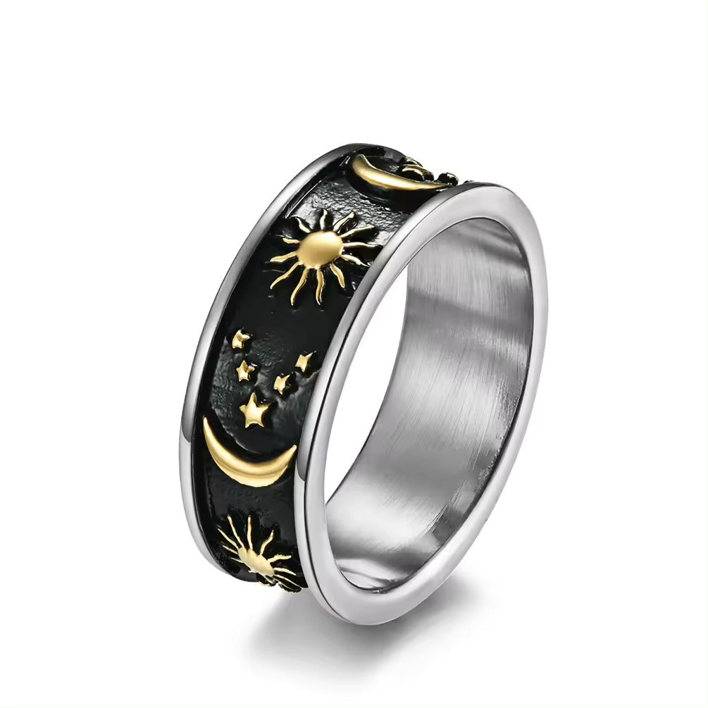 Ring - Starry Night (Stainless Steel)