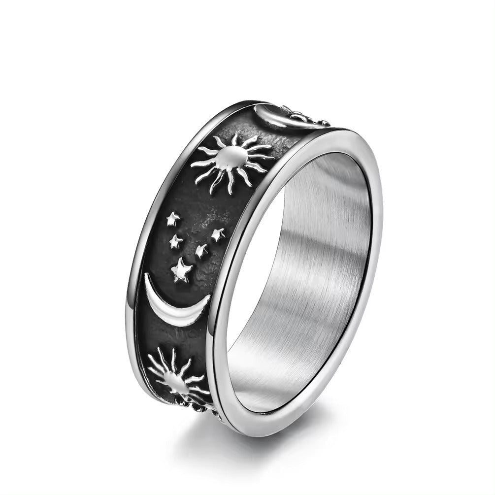 Ring - Starry Night (Stainless Steel)