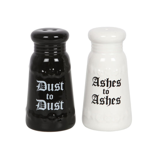 Salt & Pepper Shaker - Ashes to Ashes - Wolf Moon