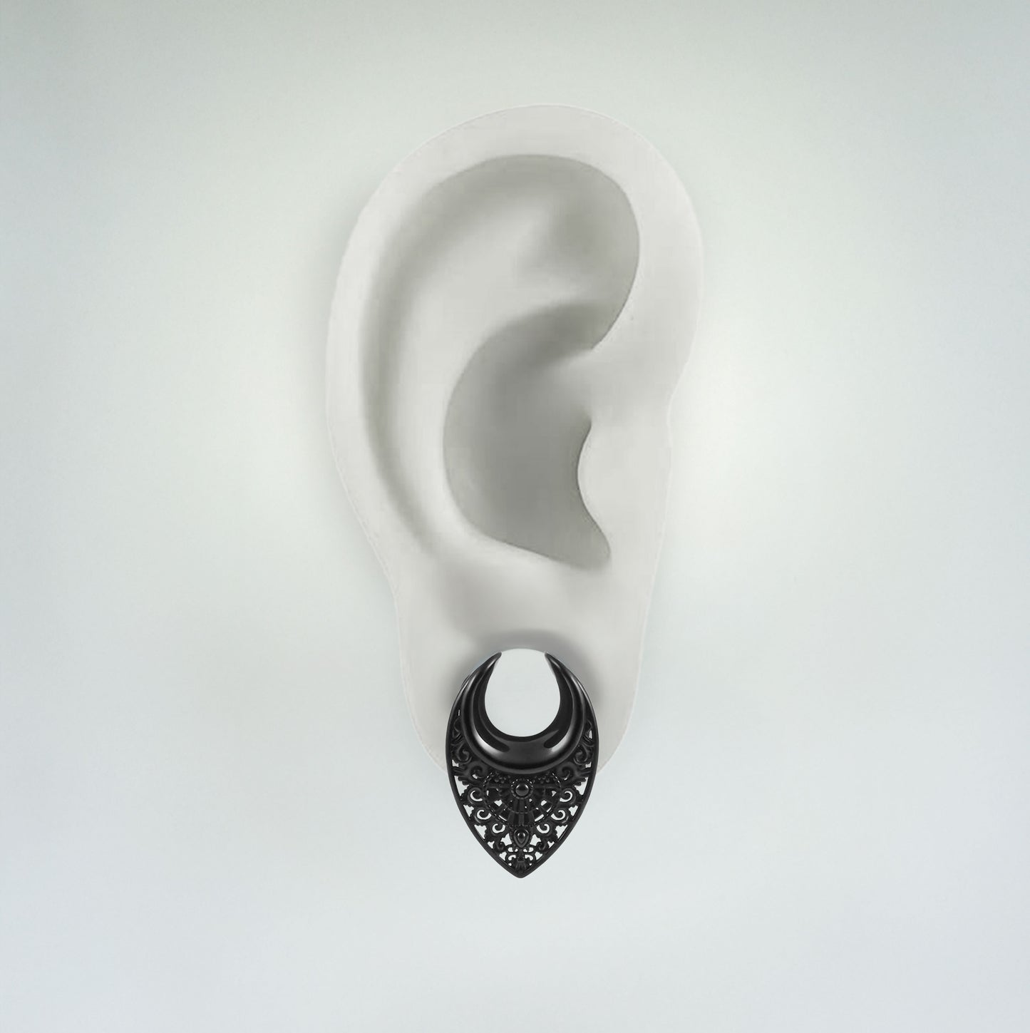 Plug - Ornate Saddles (Stainless Steel)