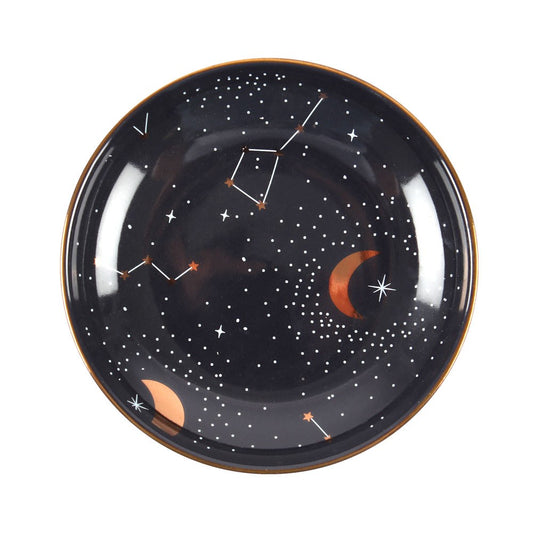 Trinket Dish - Starry Sky (Black)