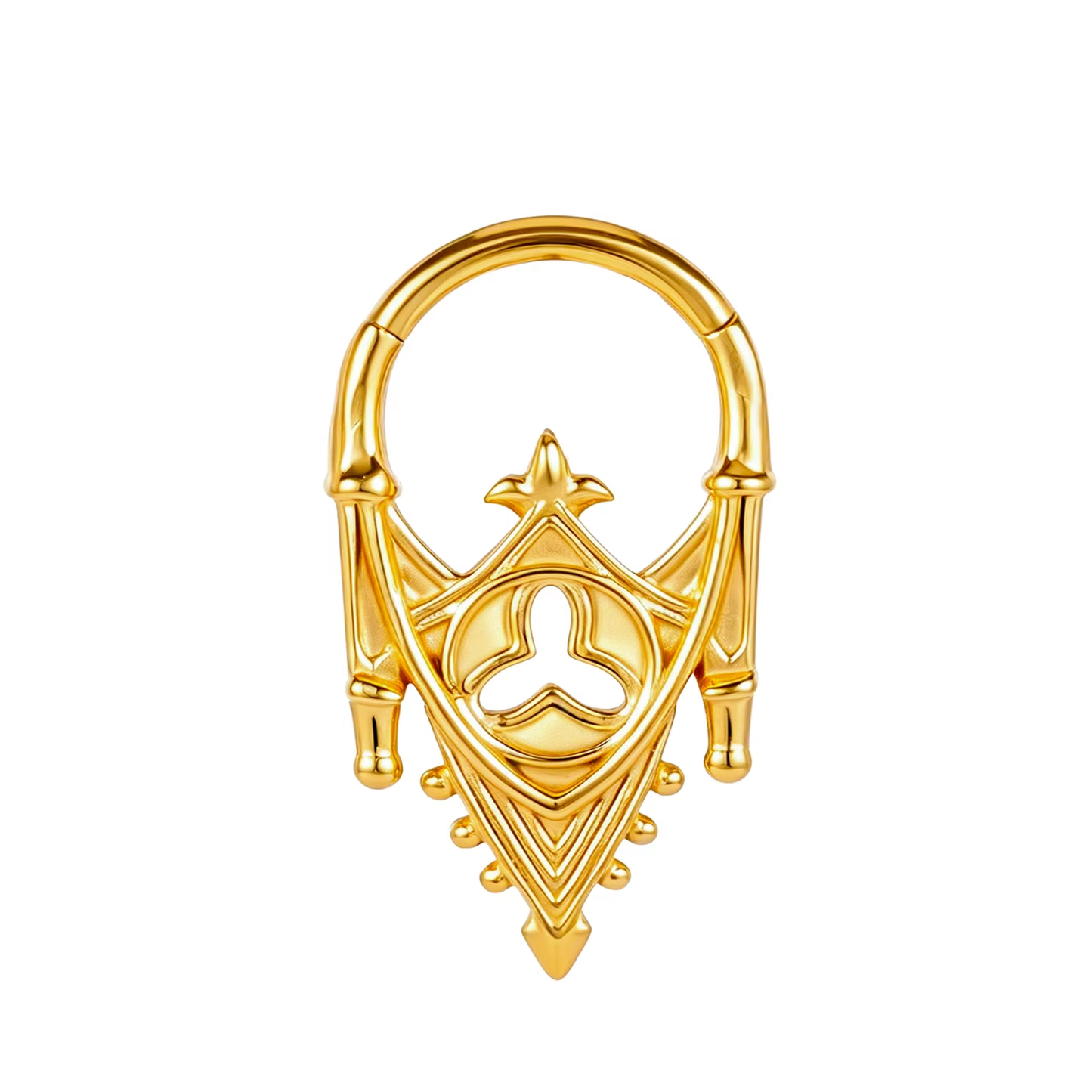 Septum - Cathedral 16G x 8mm (Stainless Steel)