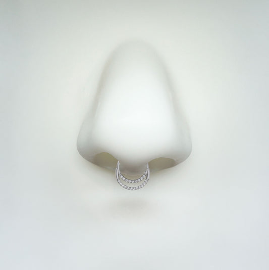 Septum - Starlit Rings (16g) (Titanium)