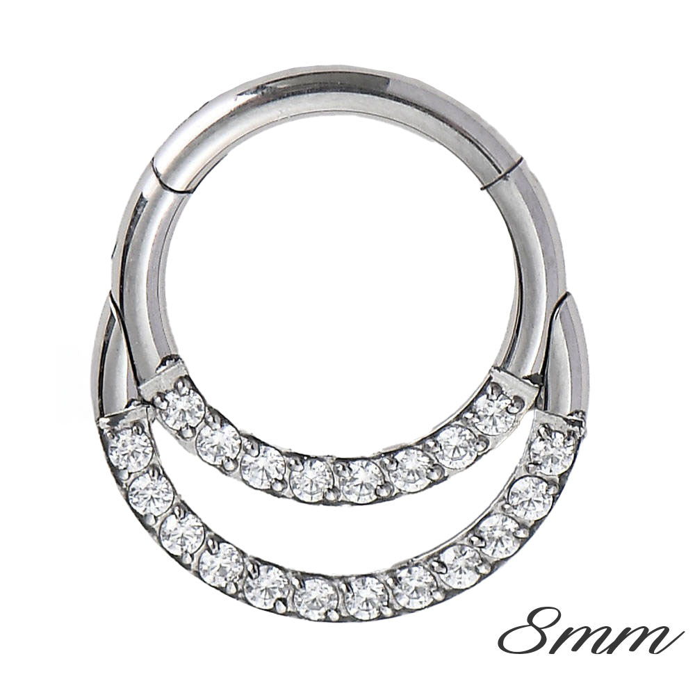 Septum - Starlit Rings (16g) (Titanium)
