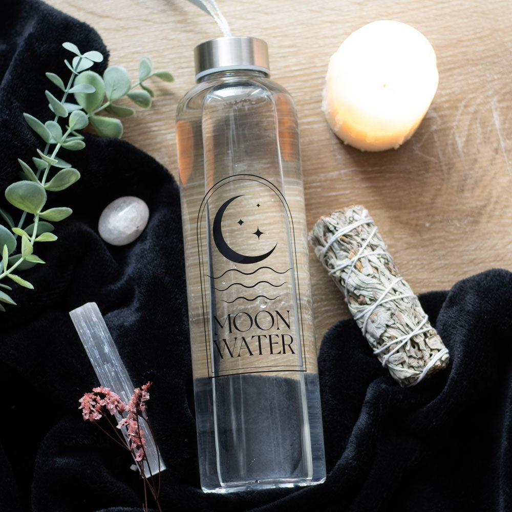 Water Bottle - Moon Water (Glass)