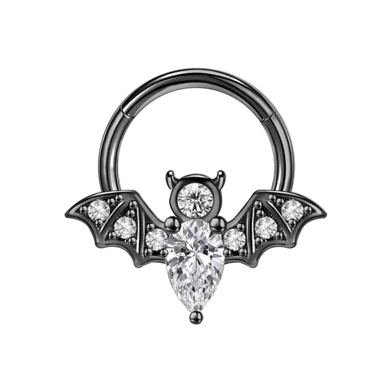 Septum - Bat Clicker (16g) (Stainless Steel)