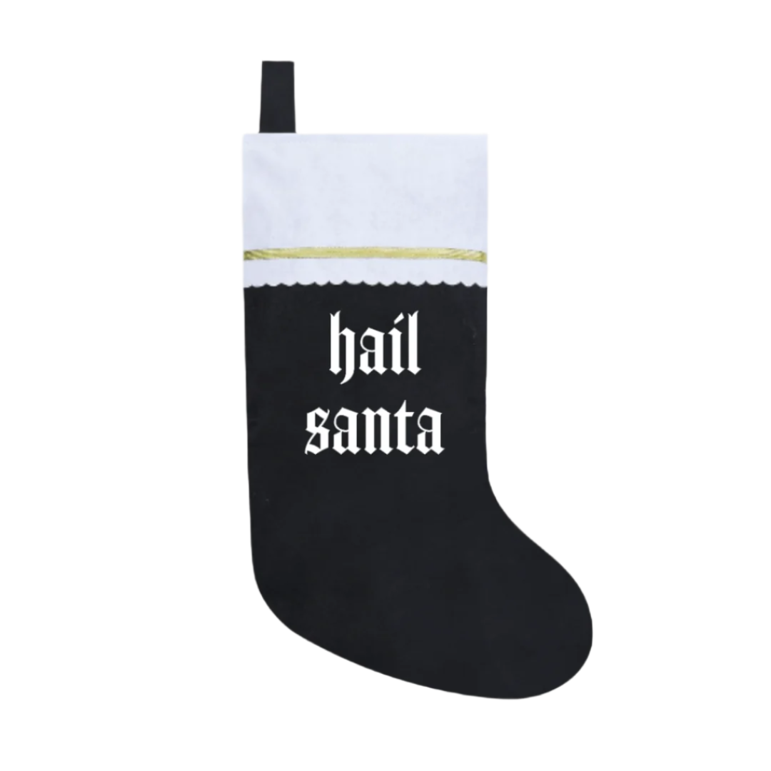 Christmas Stocking - Hail Santa
