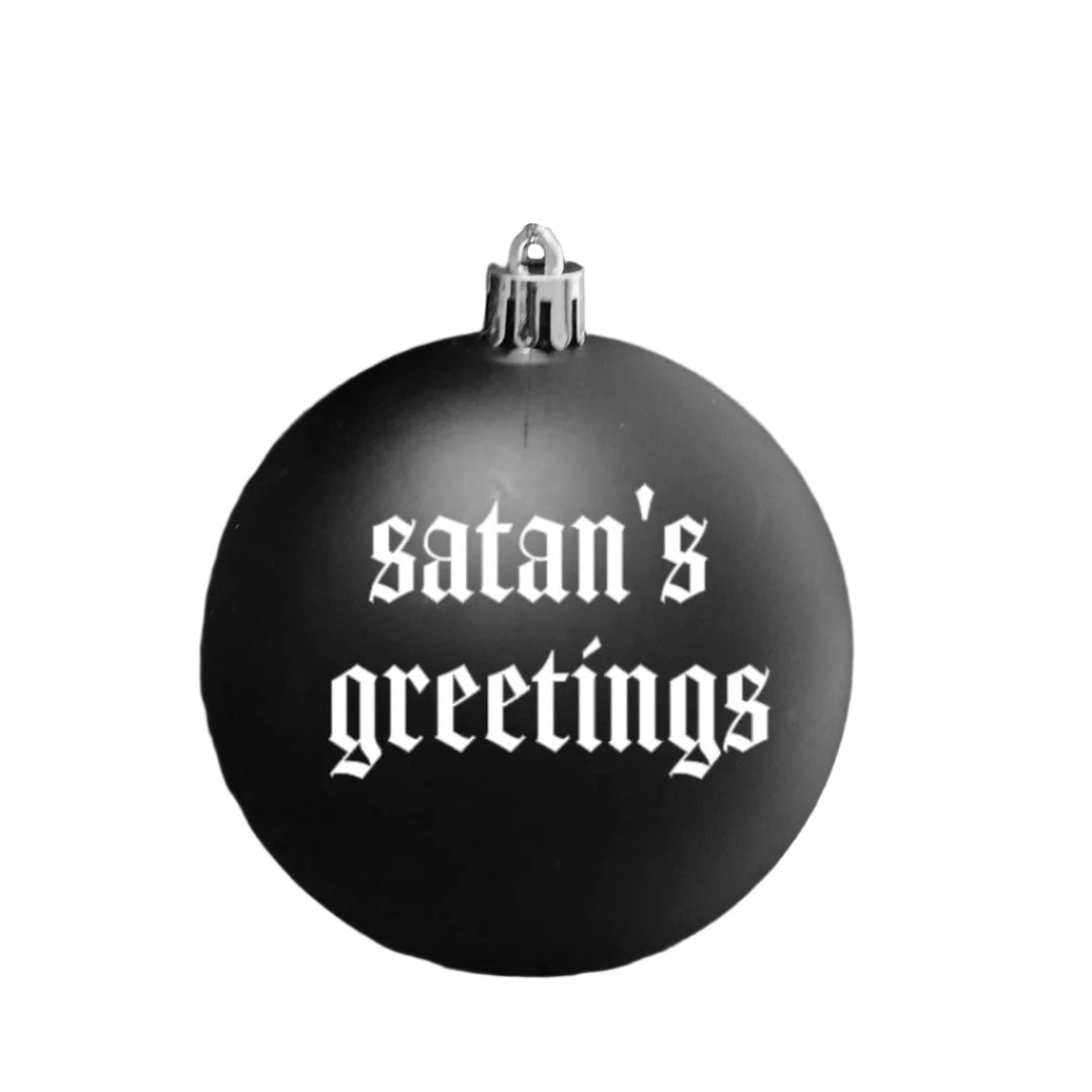 Ornament - Satan's Greetings