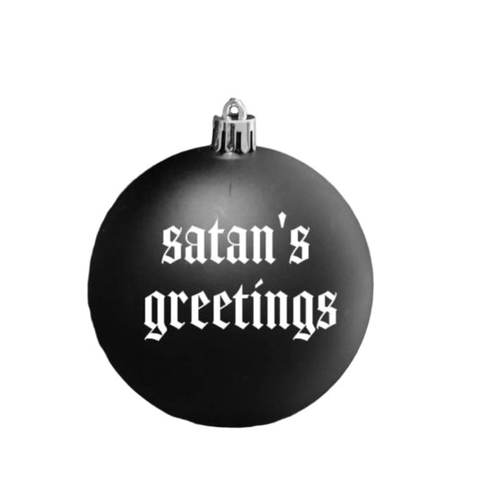 Ornament - Satan's Greetings