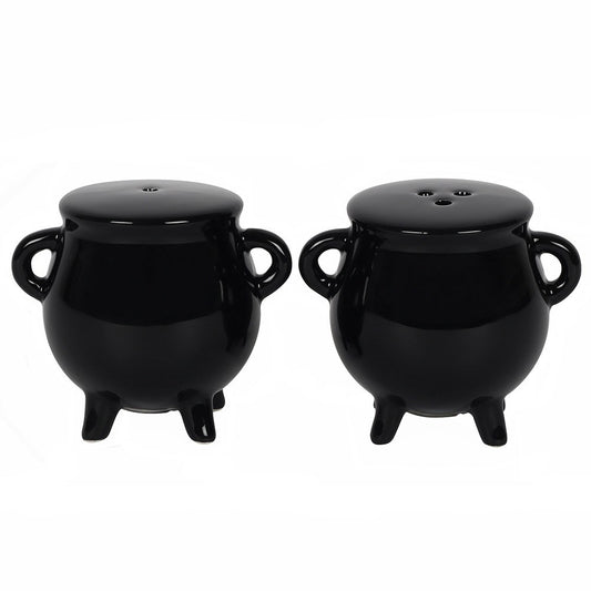 Salt & Pepper Shaker - Cauldron - Wolf Moon