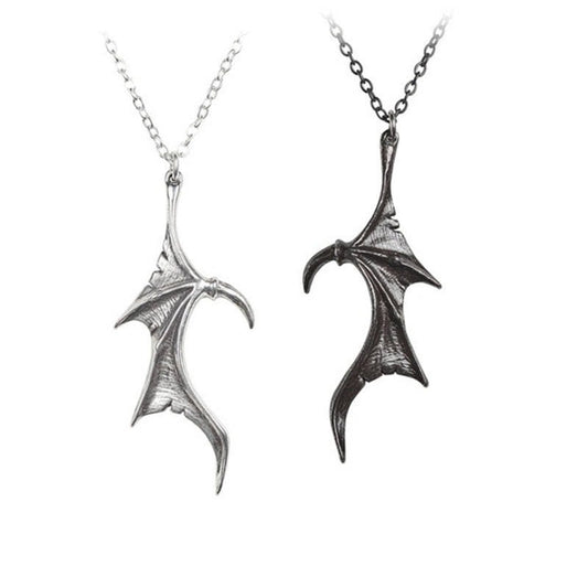 Pendant - Bat Wings (Stainless Steel)