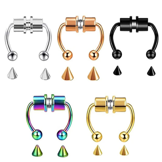 Septum - Faux / Magnetic (Stainless Steel)