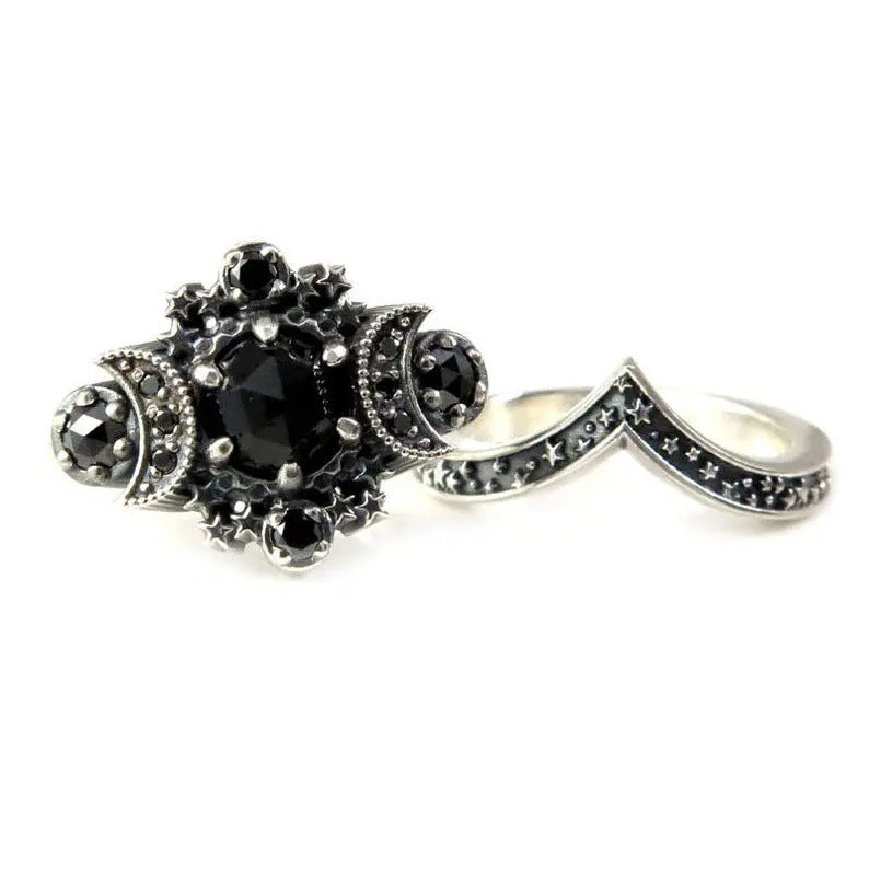 Ring - Cosmic Embrace (Stainless Steel)