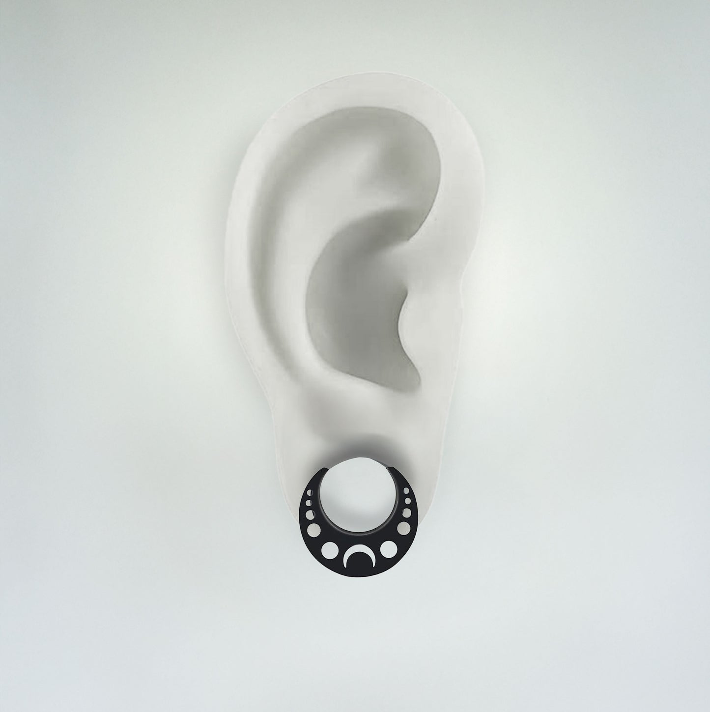 Plug - Moon Phase Saddle (Stainless Steel)