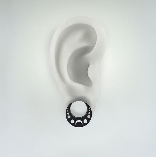 Plug - Moon Phase Saddle (Stainless Steel)