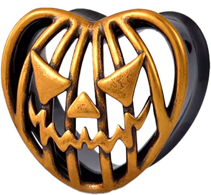 Plug - Pumpkin (Stainless Steel)