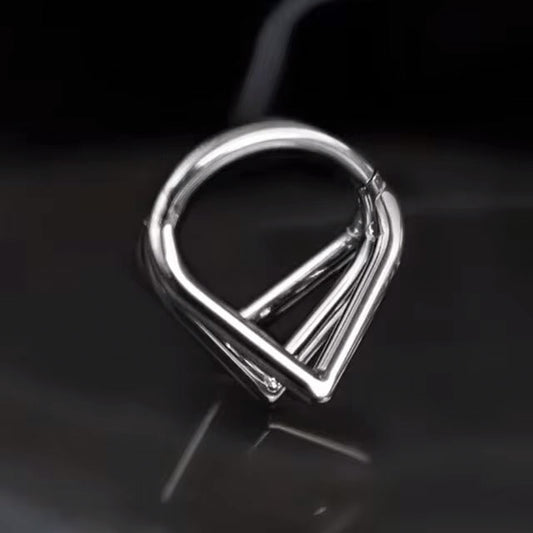 Septum - Triple Triangle (16g) (8mm) (Titanium)