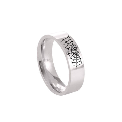Ring - Spiderweb Ring (Stainless Steel)