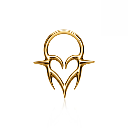 Septum - Thorned Heart 16G (F136 Titanium) (PVD)