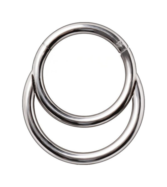 Septum - Double Rings (316L Stainless Steel)