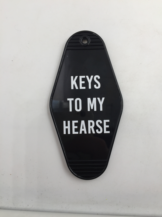 Keychain - Keys To My Hearse