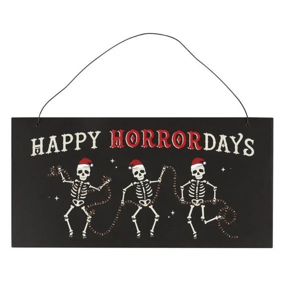 Sign - Happy Horrordays