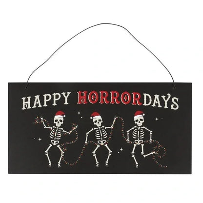 Sign - Happy Horrordays - Wolf Moon