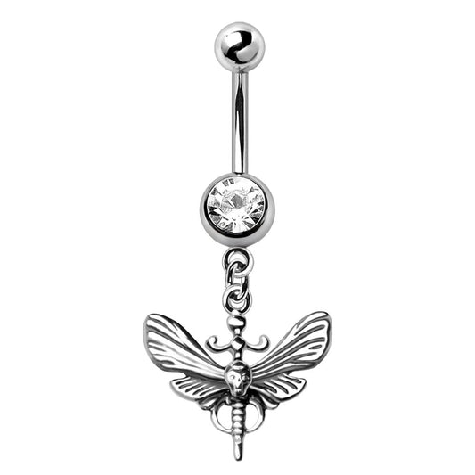 Naval - Death's-head Moth (316L Stainless Steel)