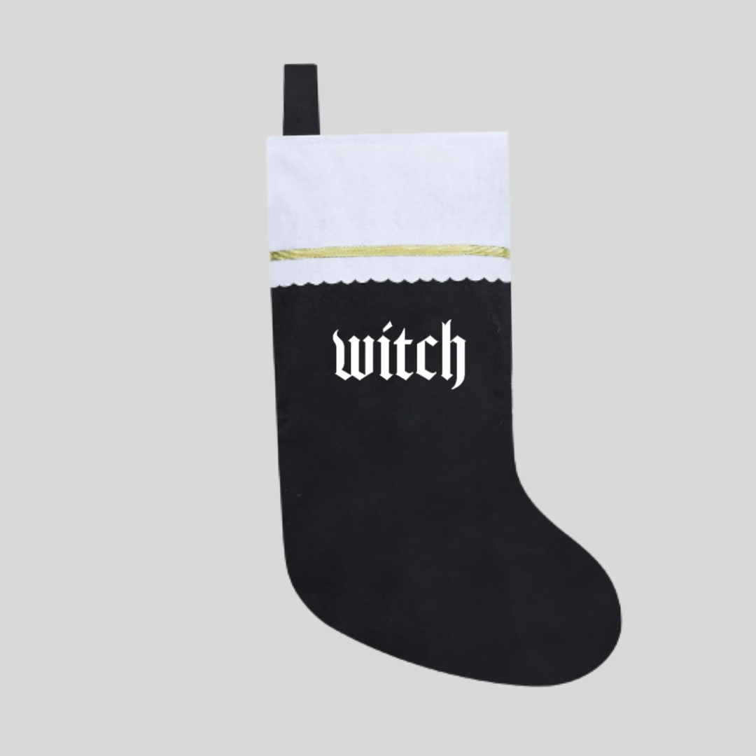 Christmas Stocking - Witch